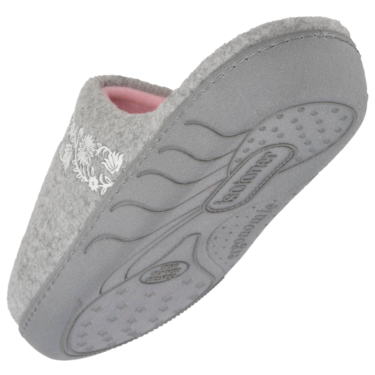 Chaussons mules Junior arabesques Gris chiné