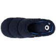 Chaussons mules Junior Marine matelassé