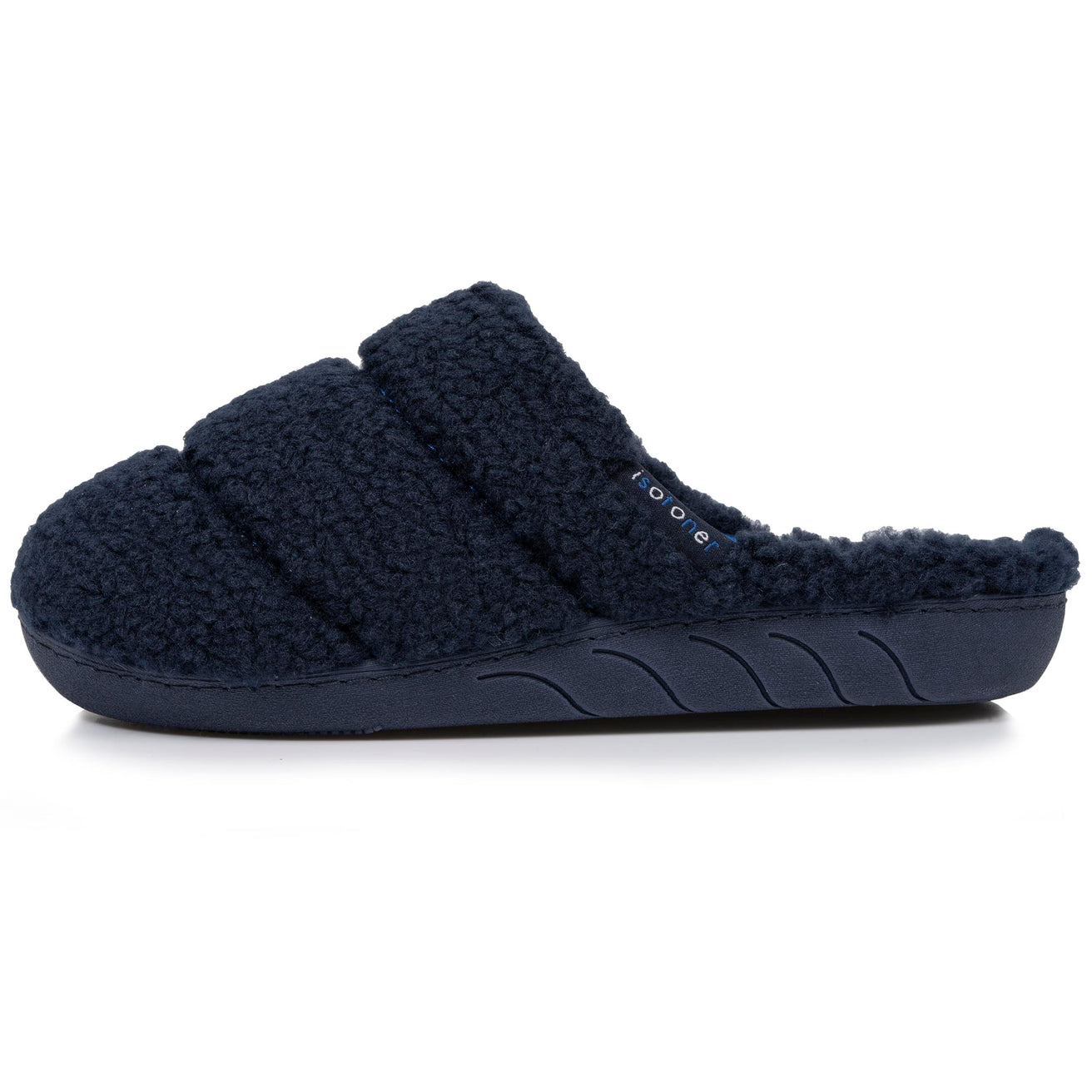 Chaussons mules Junior Marine matelassé