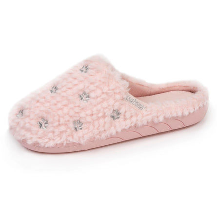Chaussons mules Junior Rose chat - Isotoner