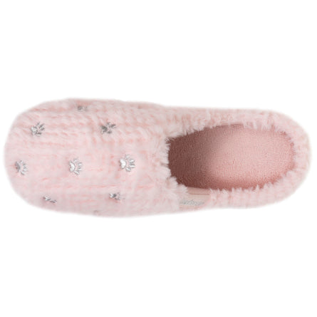 Chaussons mules Junior Rose chat - Isotoner