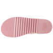 Chaussons mules crantées Femme Rose