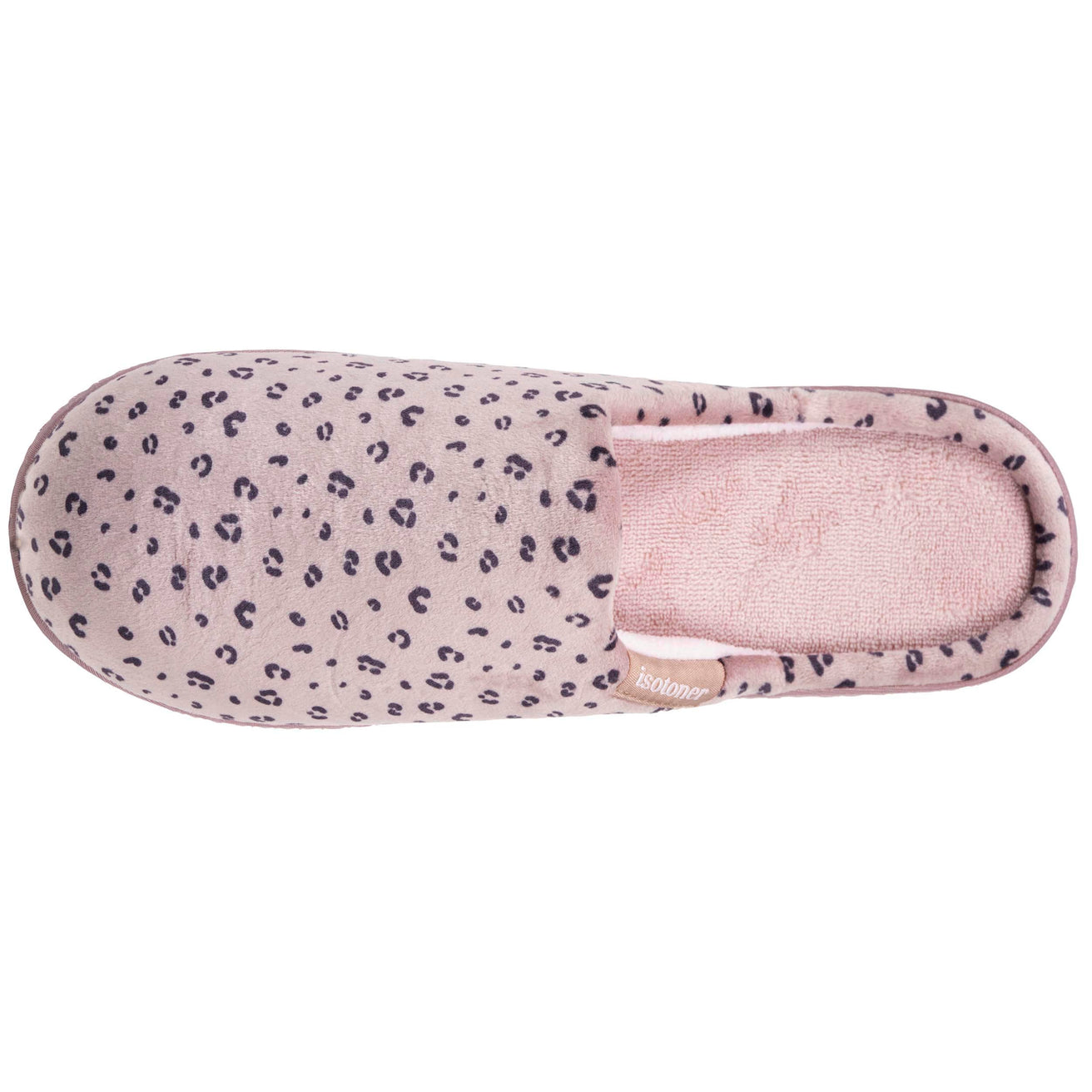 Chaussons mules Femme ergonomiques Léopard blush