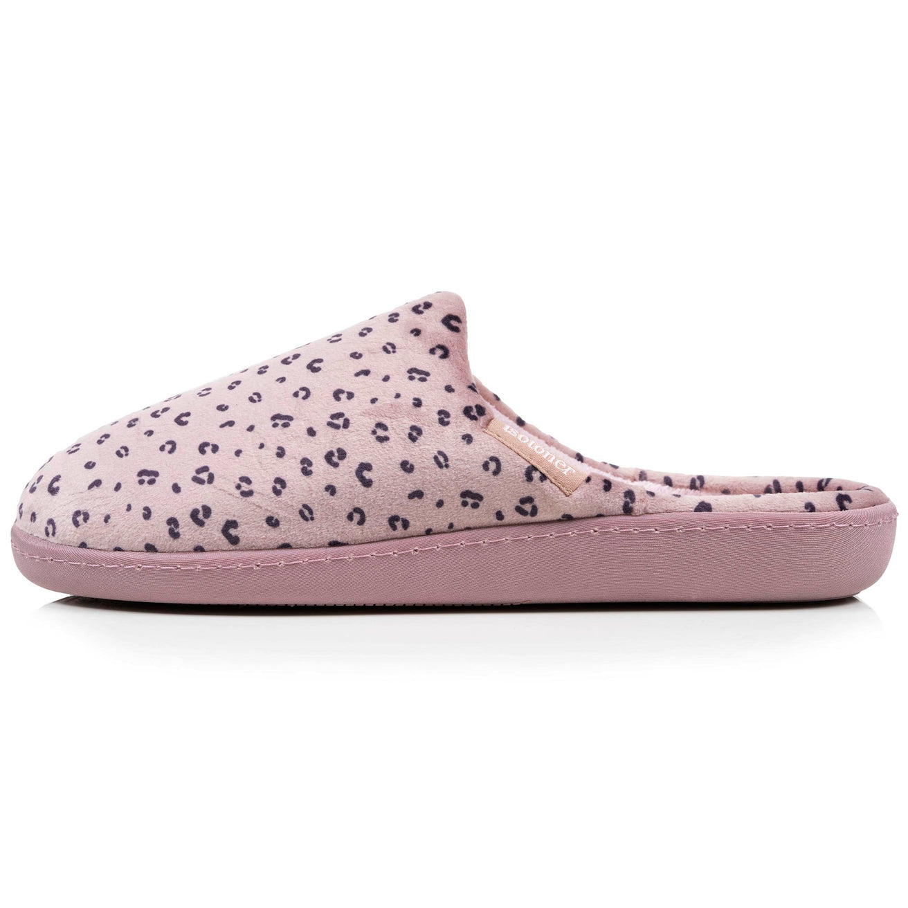 Chaussons mules Femme ergonomiques Léopard blush