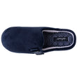 Zapatillas de casa ergonómicas Mujer Lazo gráfico azul marino