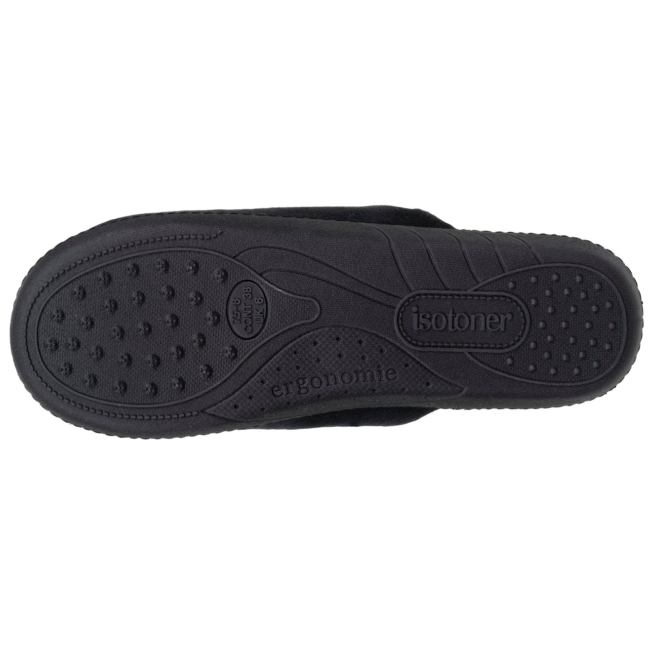 Chaussons mules Femme ergonomiques Noir