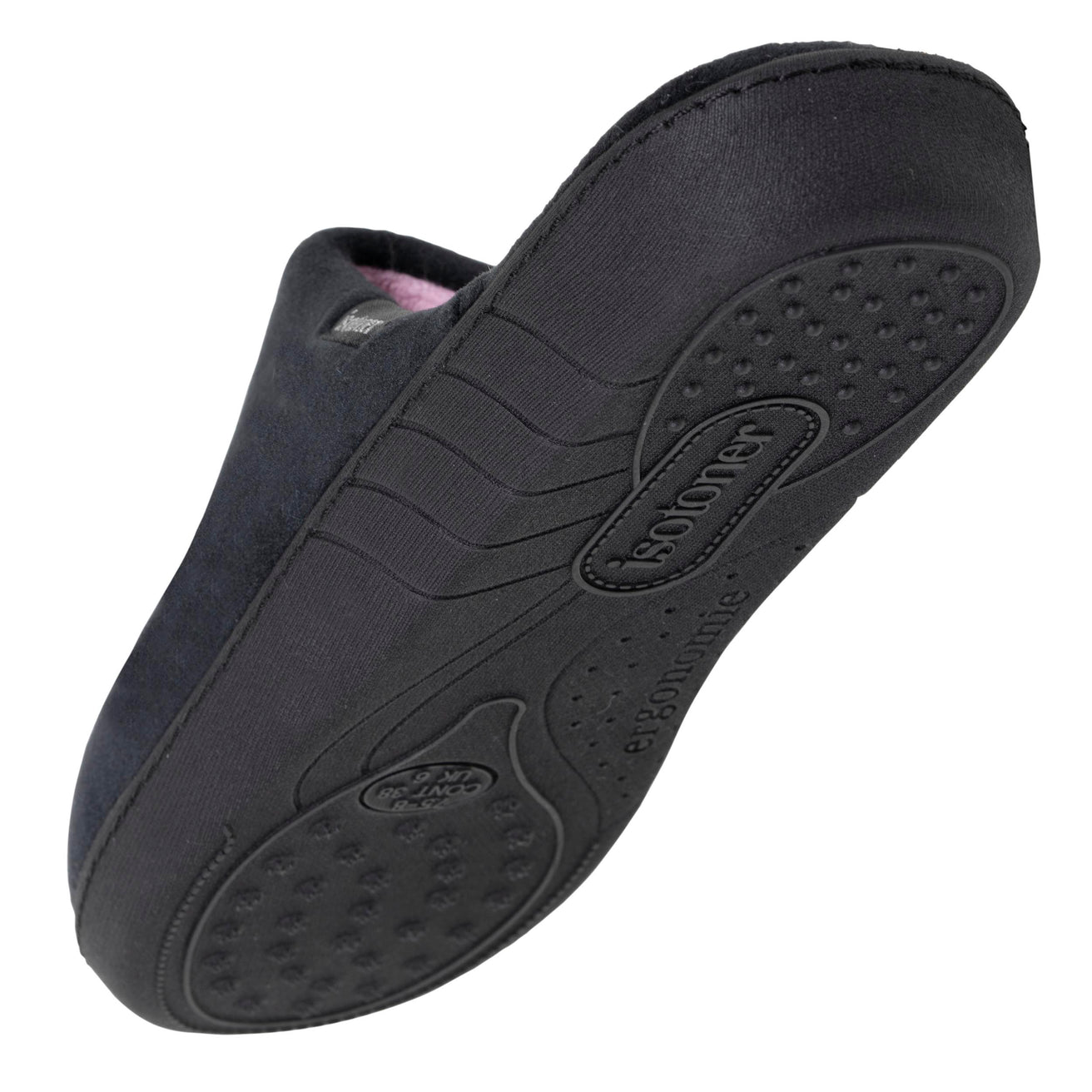 Chaussons mules Femme ergonomiques Noir