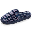 Chaussons mules Femme ergonomiques Rayures marine