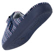 Chaussons mules Femme ergonomiques Rayures marine