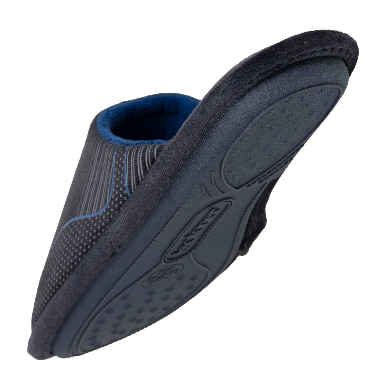 Zapatillas de casa Chinelas Hombre planas Azul Denim