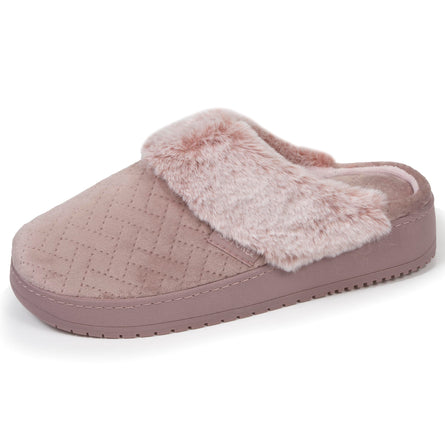 Chaussons mules talon Femme Blush - Isotoner