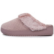 Chaussons mules talon Femme Blush