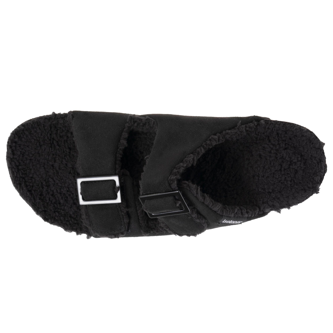 Chaussons sandales Homme brides Noir