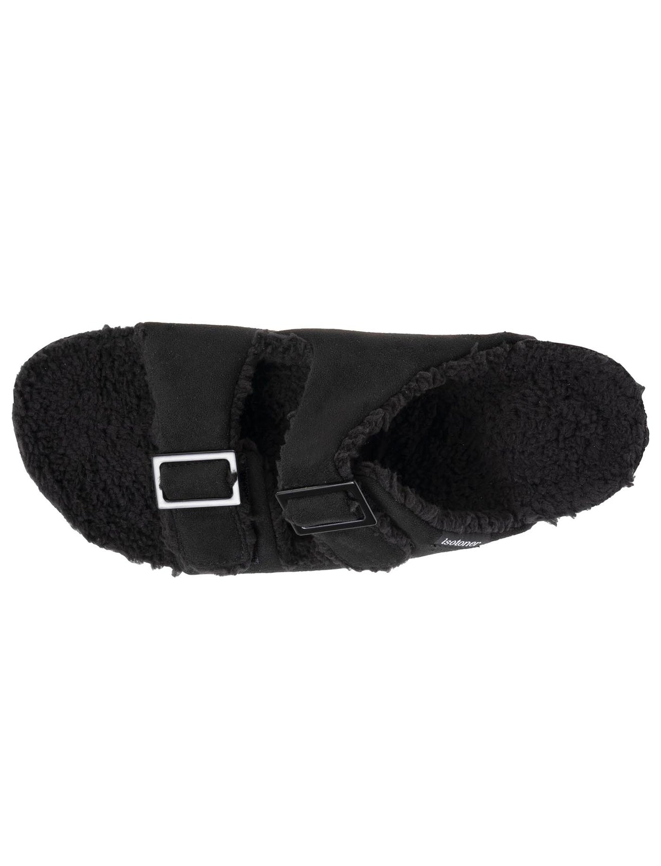 Chaussons sandales Homme brides Noir