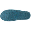 Zapatillas de casa sandalias plataforma Mujer Azul pato