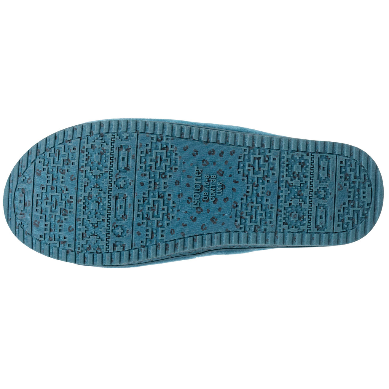 Zapatillas de casa sandalias plataforma Mujer Azul pato