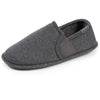 Chaussons-sans-genes-Homme-Rayure-gris-Isotoner-98301_RGS_1