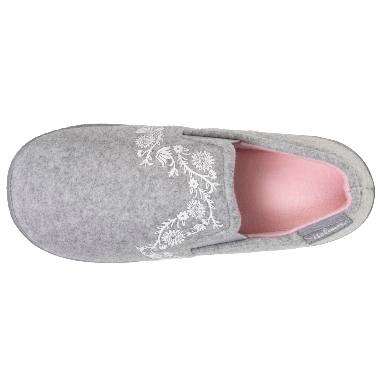 Chaussons sans-gênes Junior arabesques Gris chiné