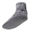 Chaussons scandinaves Homme maille Gris chiné