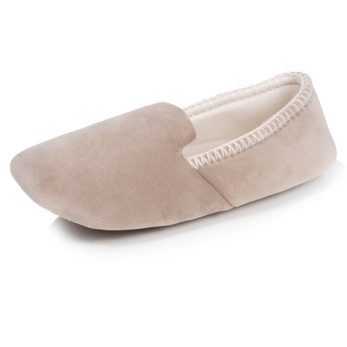 Chaussons slippers Femme Beige