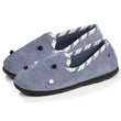 Chaussons slippers Femme Bleu denim