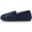 Chaussons slippers Femme Bleu