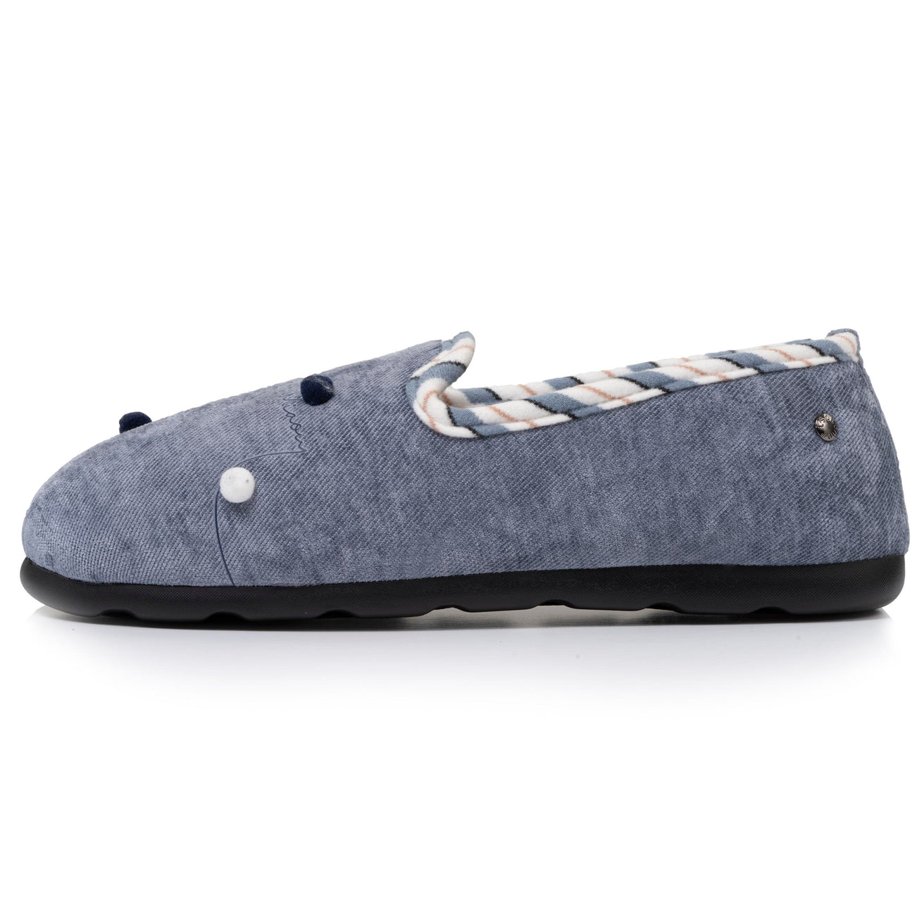 Chaussons slippers Femme Bleu denim