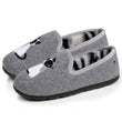 Chaussons slippers Femme Gris