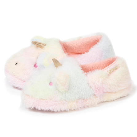 Chaussons slippers Fille Licorne Multicolor - Isotoner