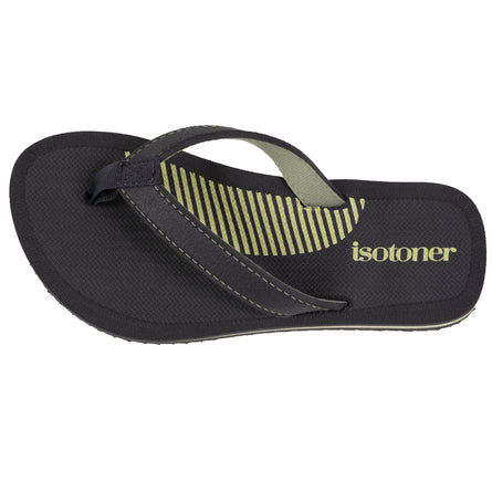 Chaussures Tongs Enfant confort Gris/Vert - Isotoner