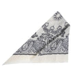 Bufanda Bandana cuadrada Mujer Malla Blanca