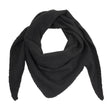 Bufanda Bandana triangular Mujer Malla Negro