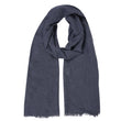 Écharpe Mixte Ultra-doux Bleu chiné
