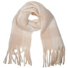 Echarpe-plaid-Femme-avec-franges-Creme-Isotoner-86047_CBE_1