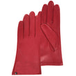 Gants Femme cuir doublé soie Coquelicot