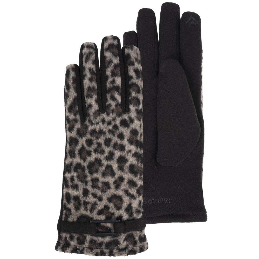 Gants Femme à motif Léopard tactiles - Isotoner