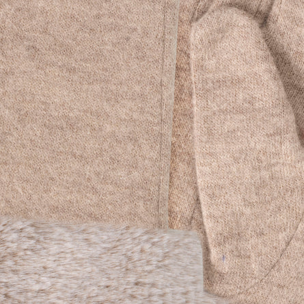 Gants Femme compatible écrans tactiles laine Beige - Isotoner