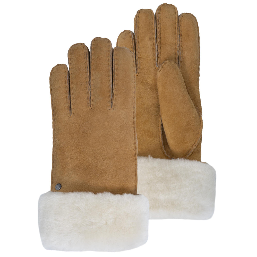 Gants Femme cuir chaud Caramel - Isotoner