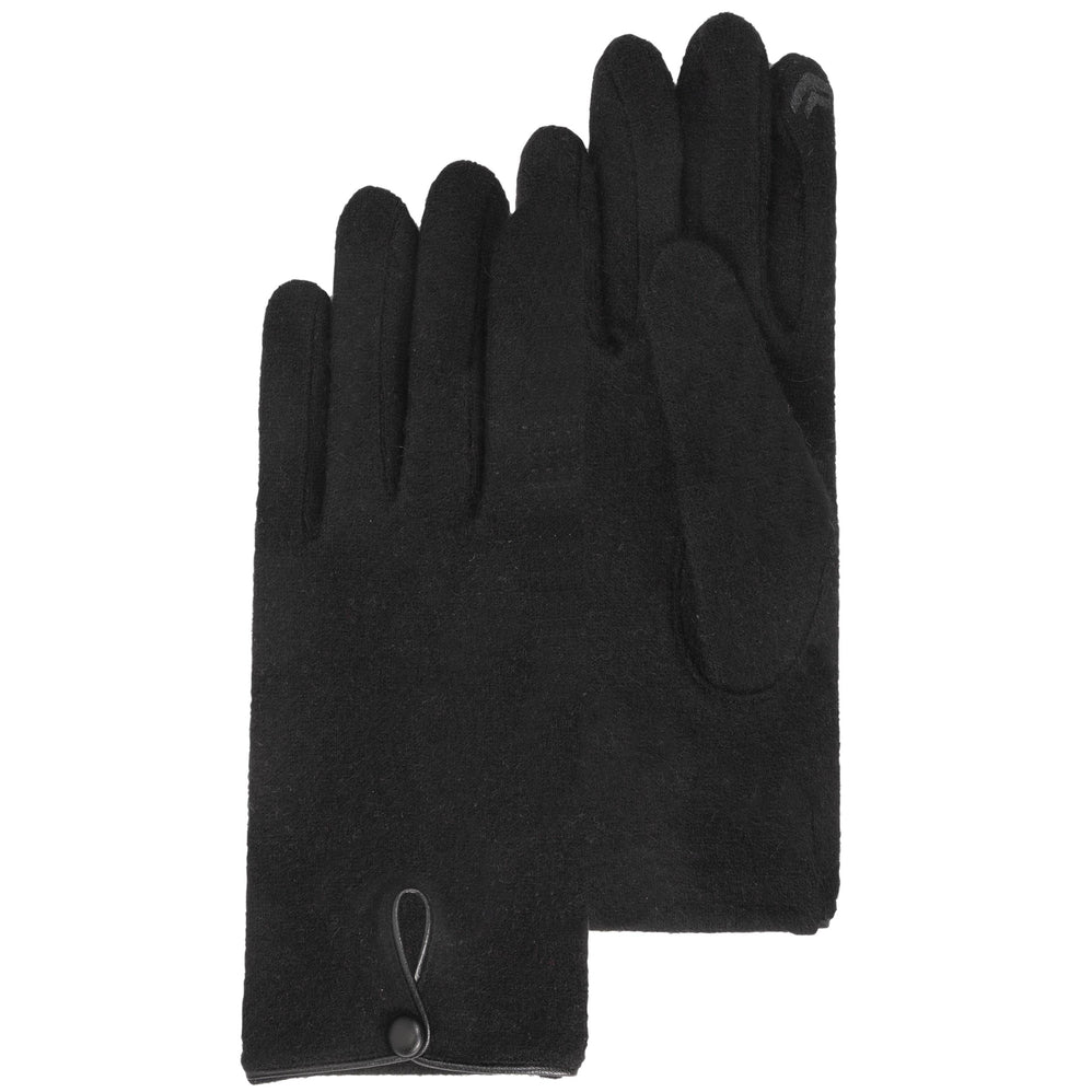 Gants Femme tactiles en laine Noir - Isotoner