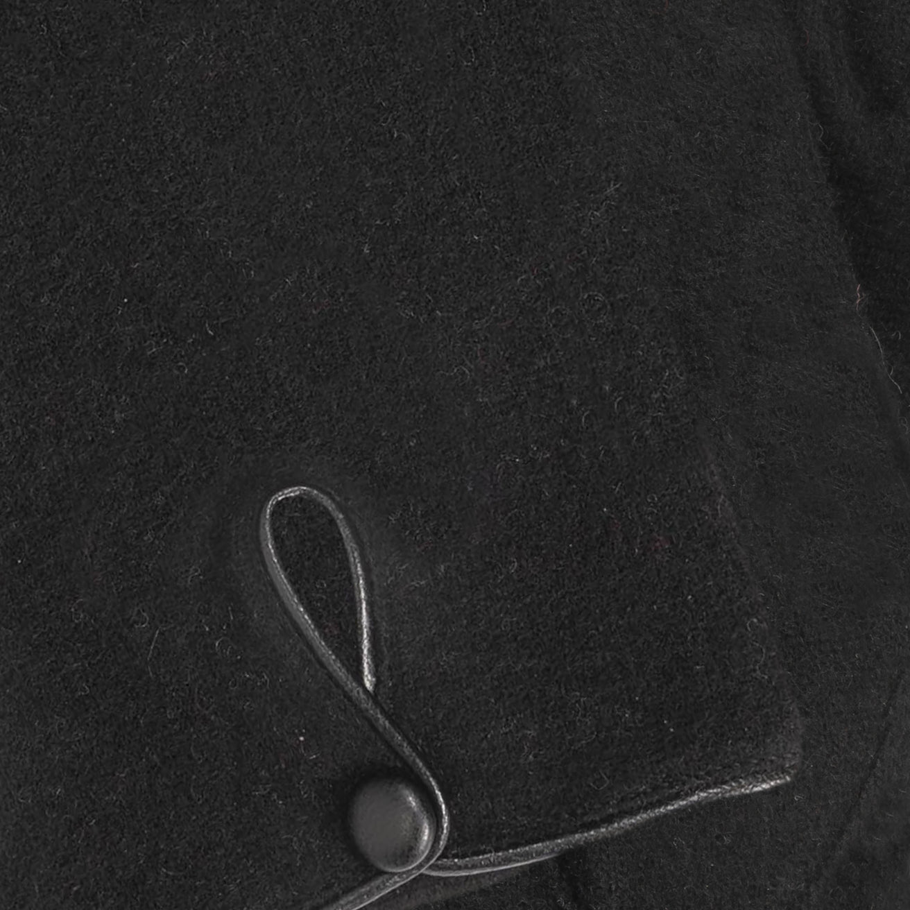 Gants Femme tactiles en laine Noir