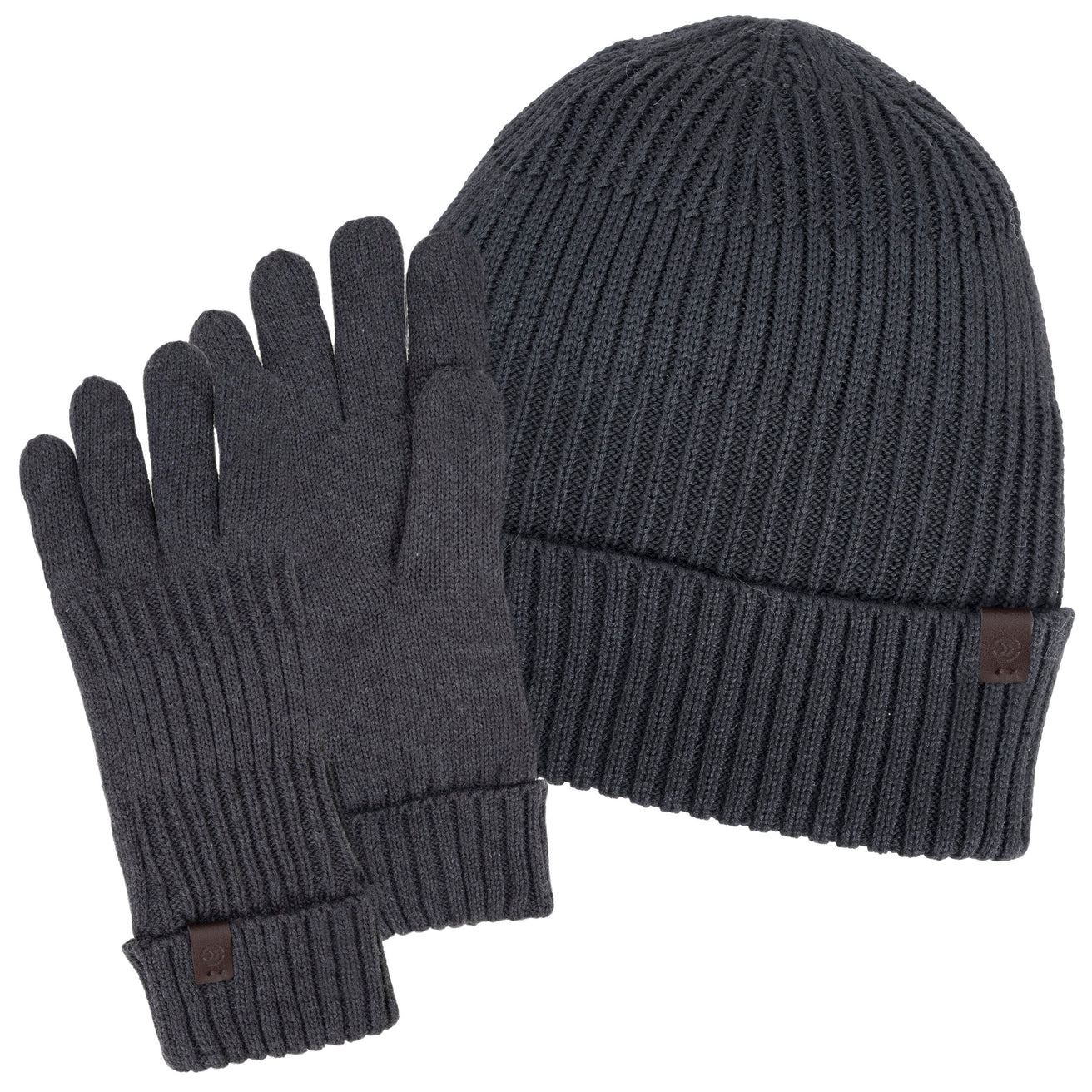 Gants Homme maille recyclée cotelée