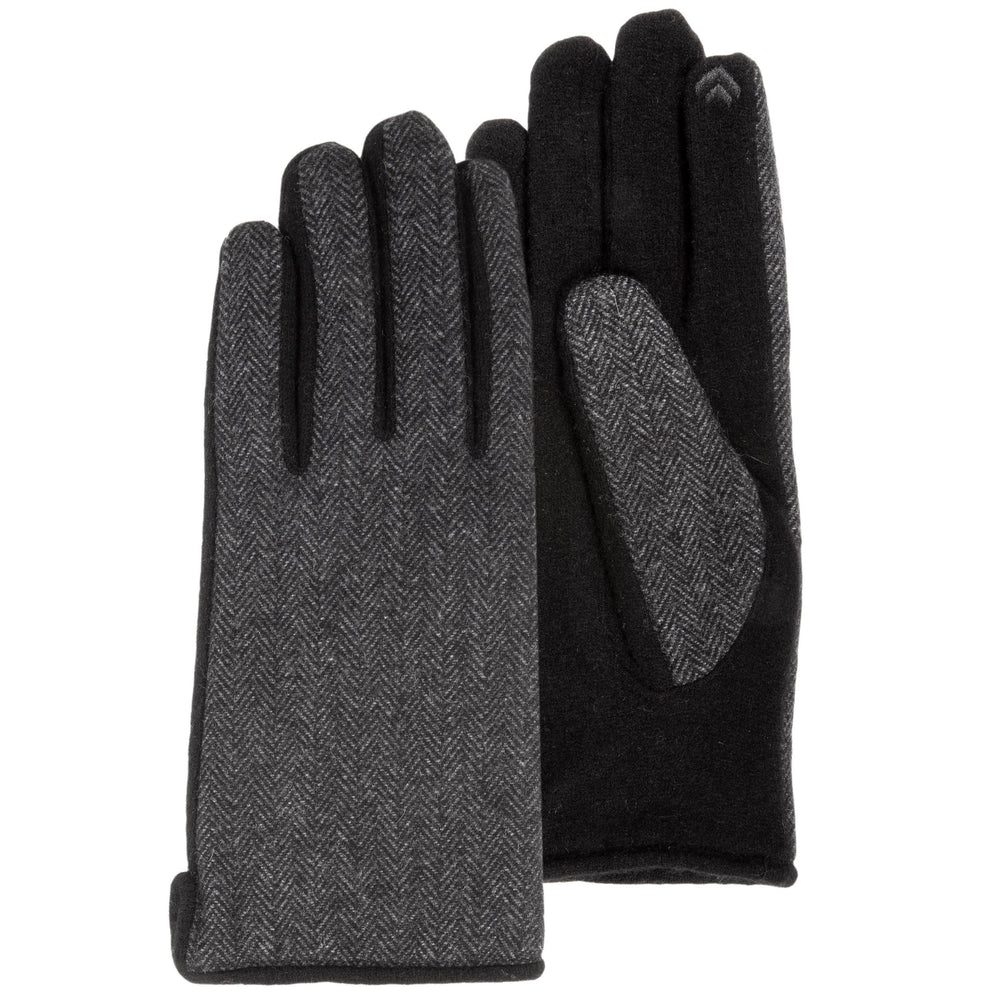 Gants Homme tactiles laine chevrons - Isotoner