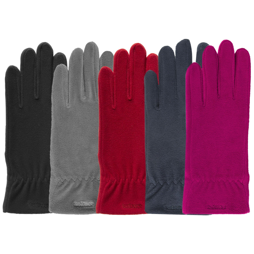 Gants Femme Polaire Stretch Marine - Isotoner