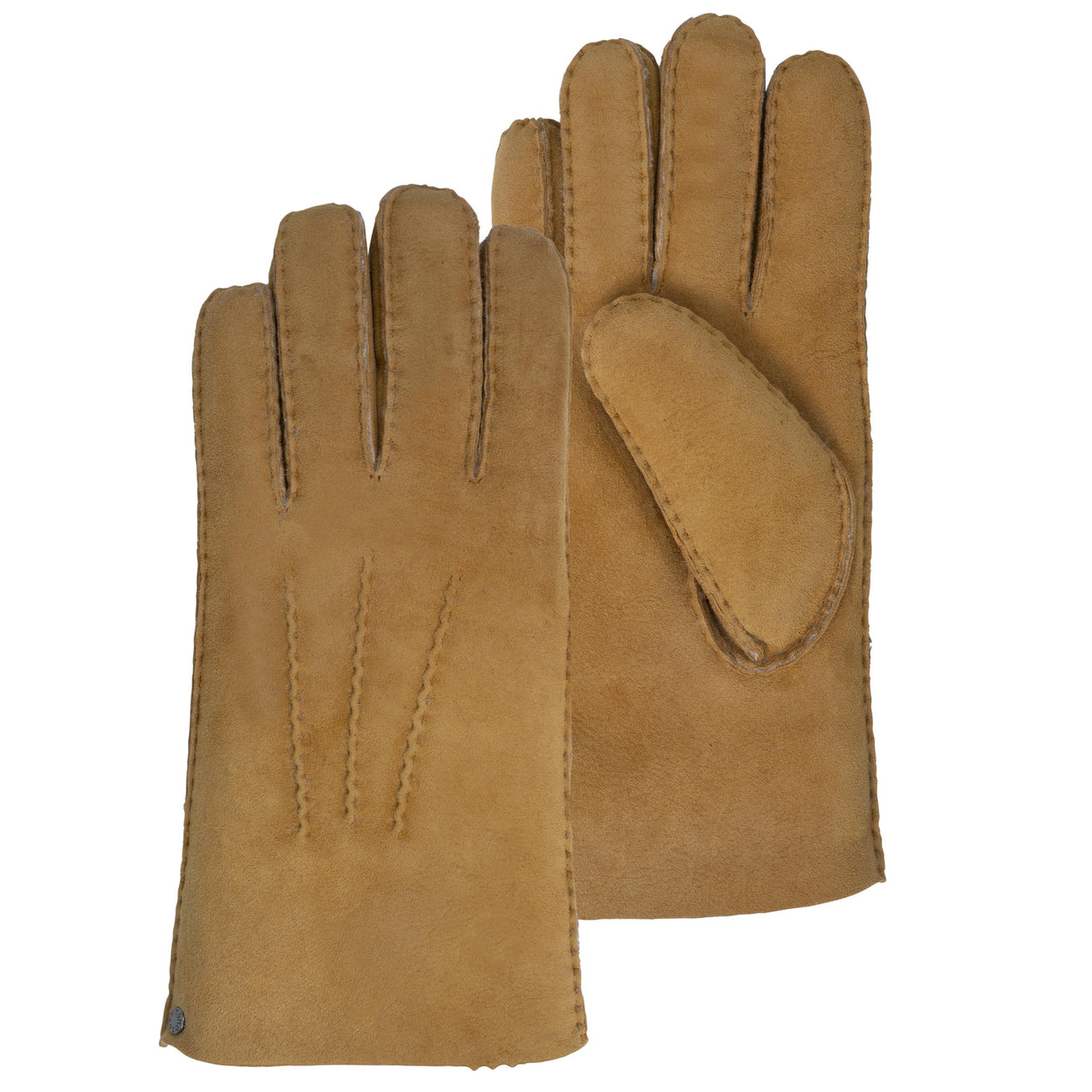 Gants homme cuir chaud Caramel
