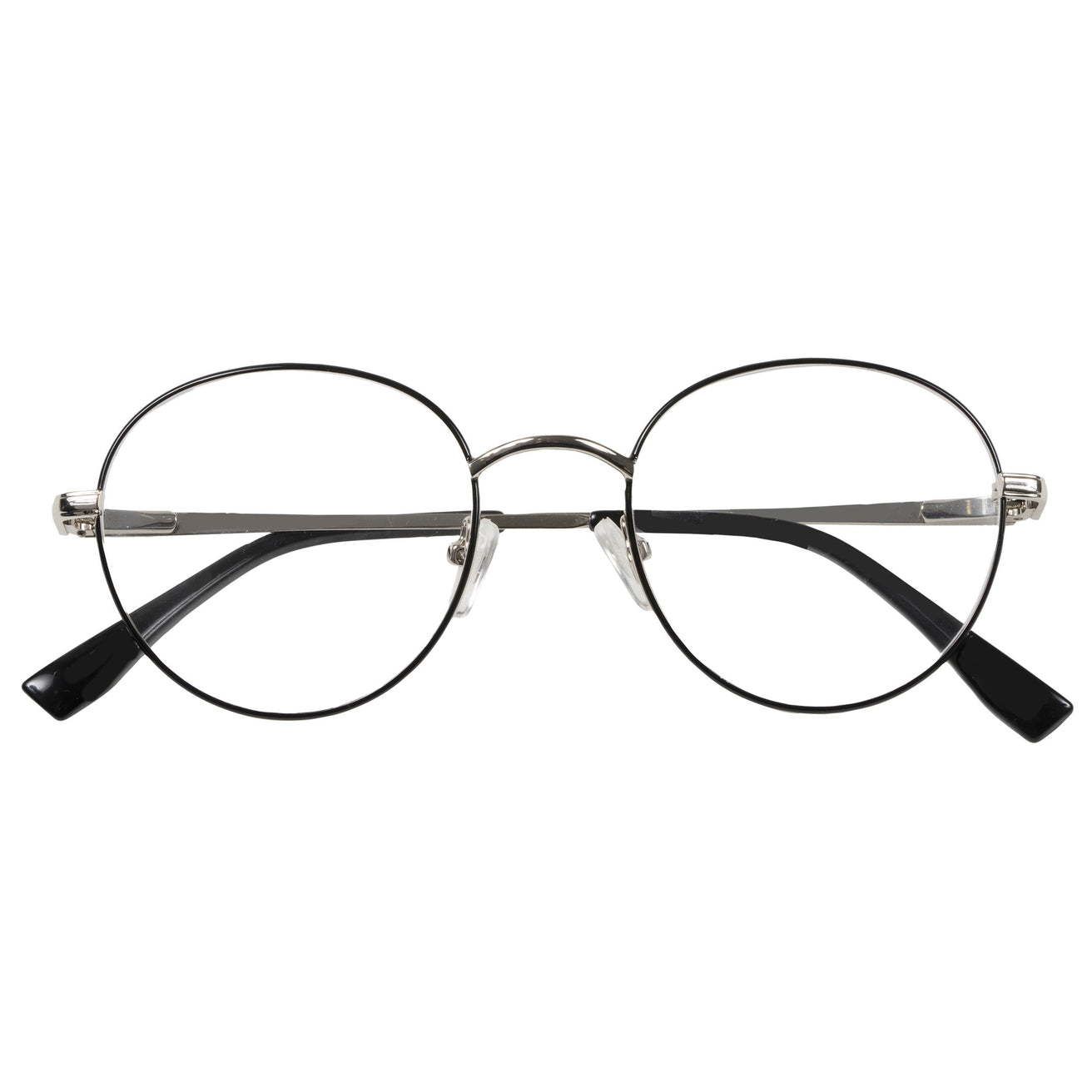 Loupes de Lecture Mixte Métallique Noir/Argent