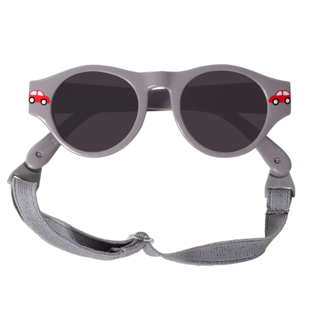 Lunettes de soleil Enfant Garçon 2-3 ans Rondes Gris