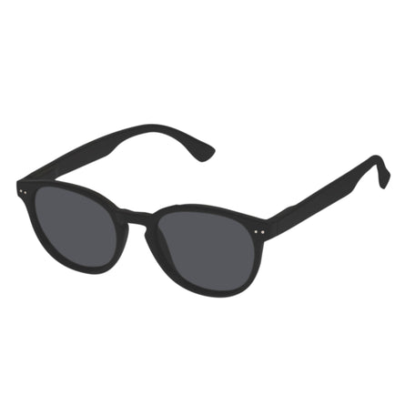 Lunettes de soleil recyclées Mixte finition gomme Noir - Isotoner