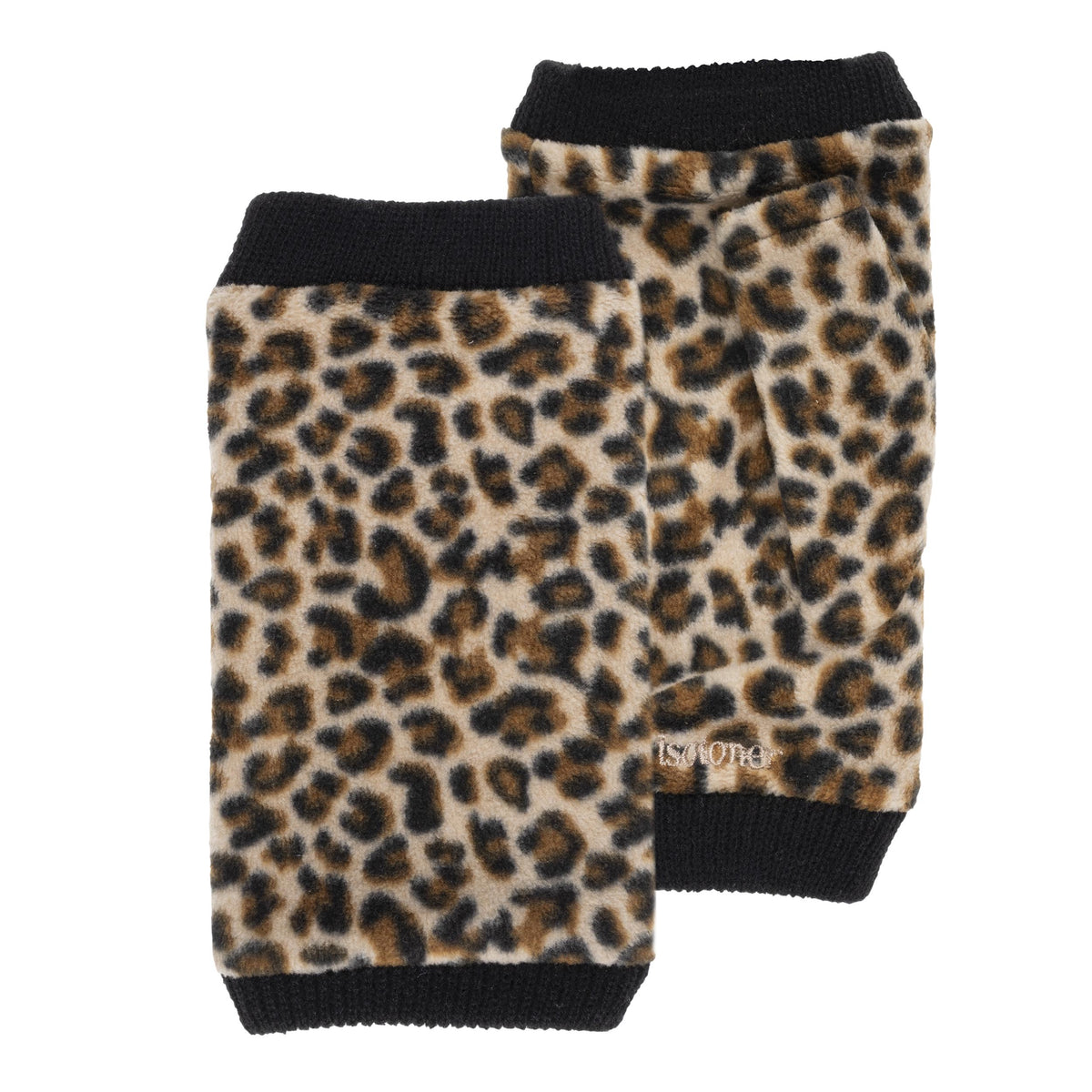 Mitones Mujer Leopardo polar reciclado