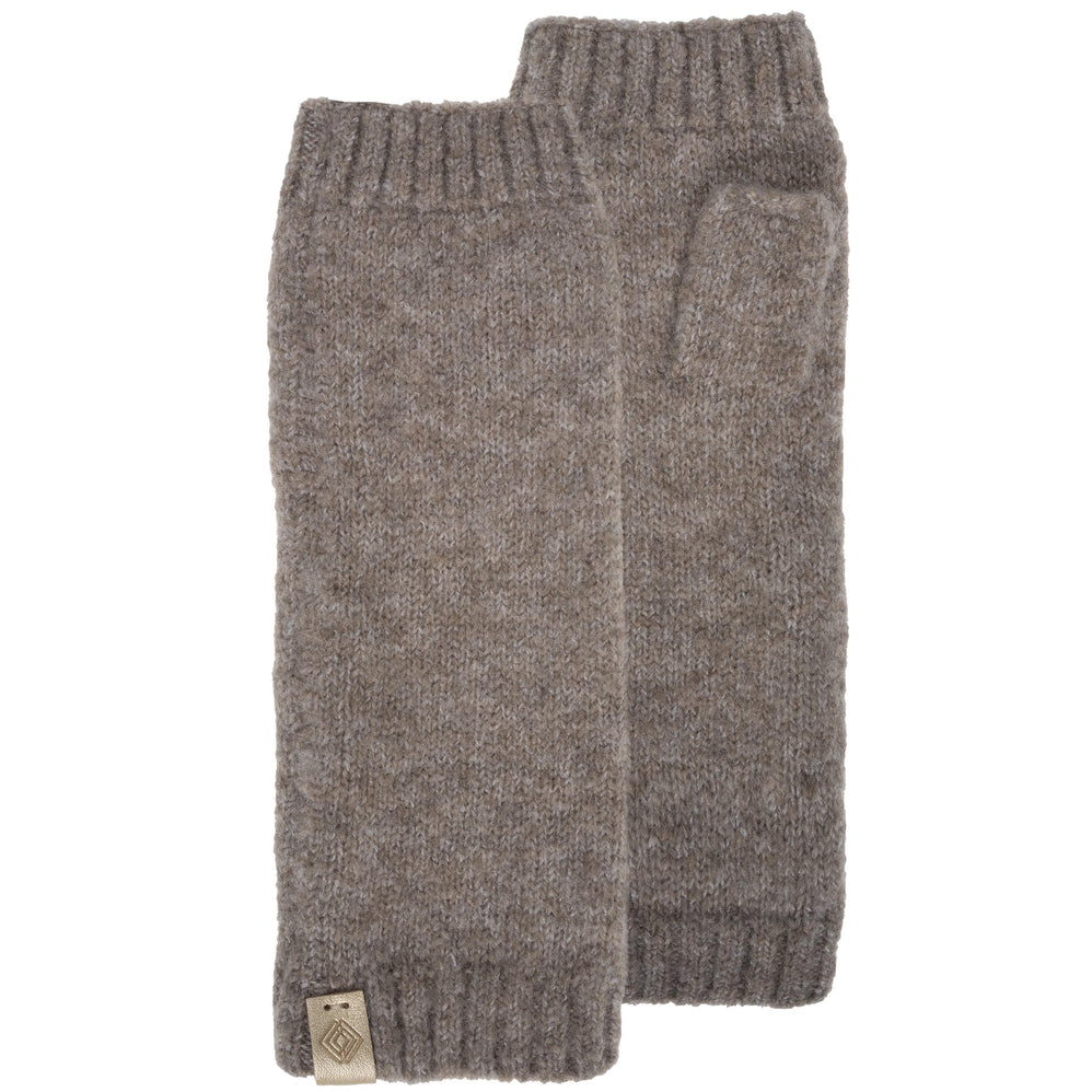 Mitaines Femme effet Cachemire Marron - Isotoner