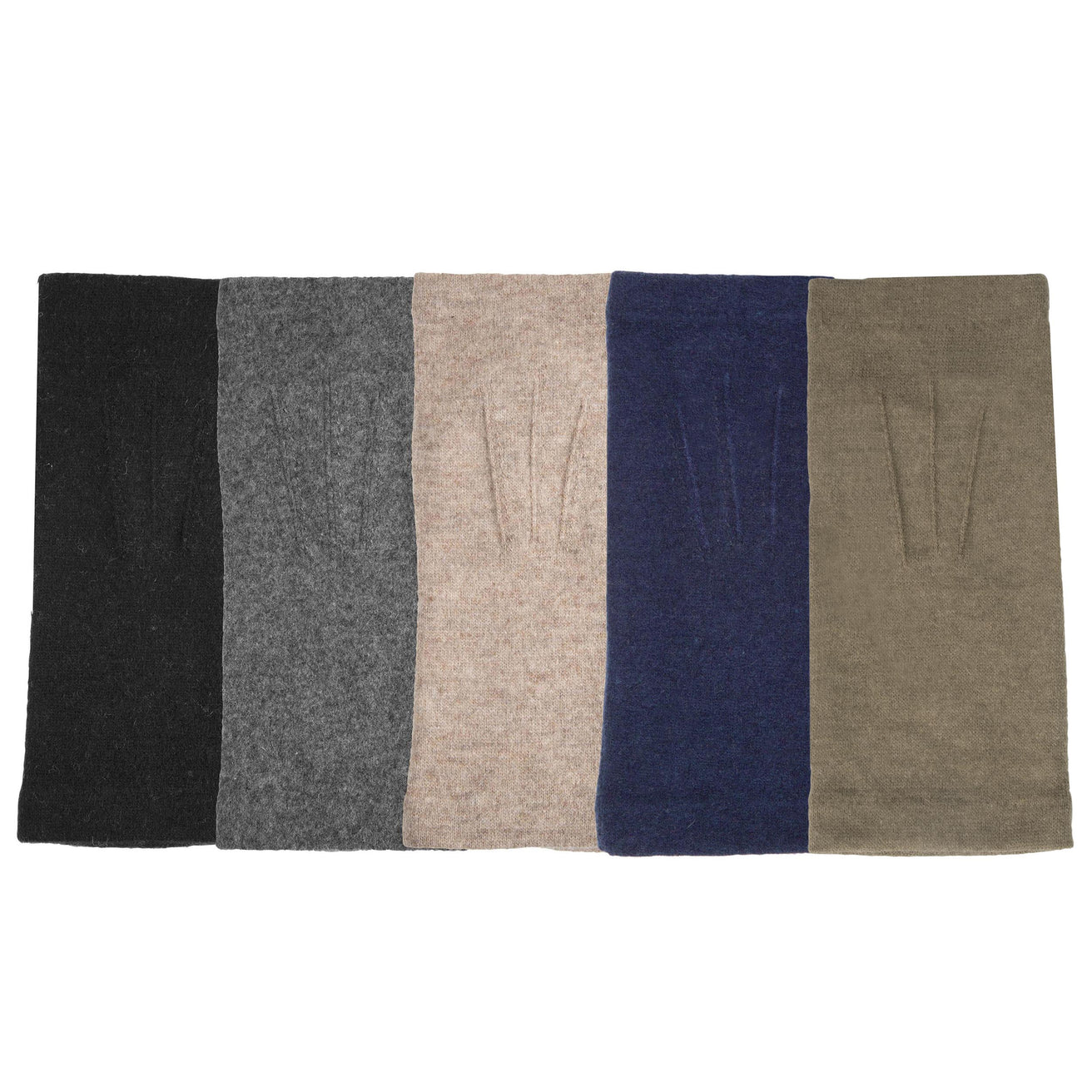 Mitaines Femme Laine Kaki